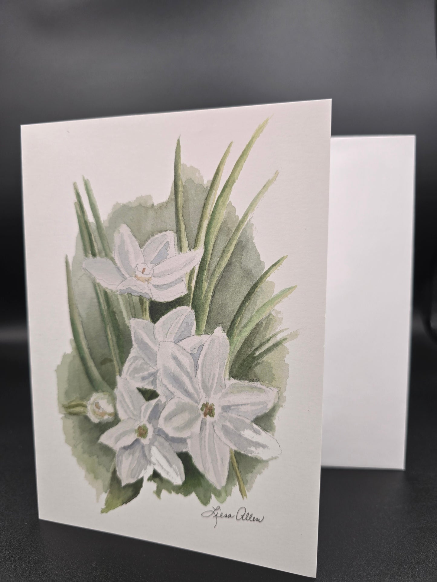 Narcissus Greeting Card