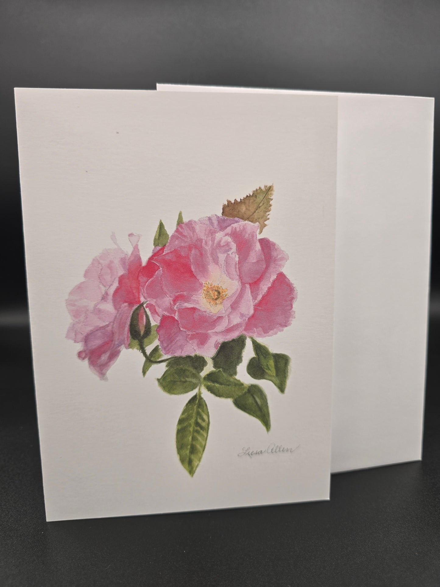 Camellia Greeting Card