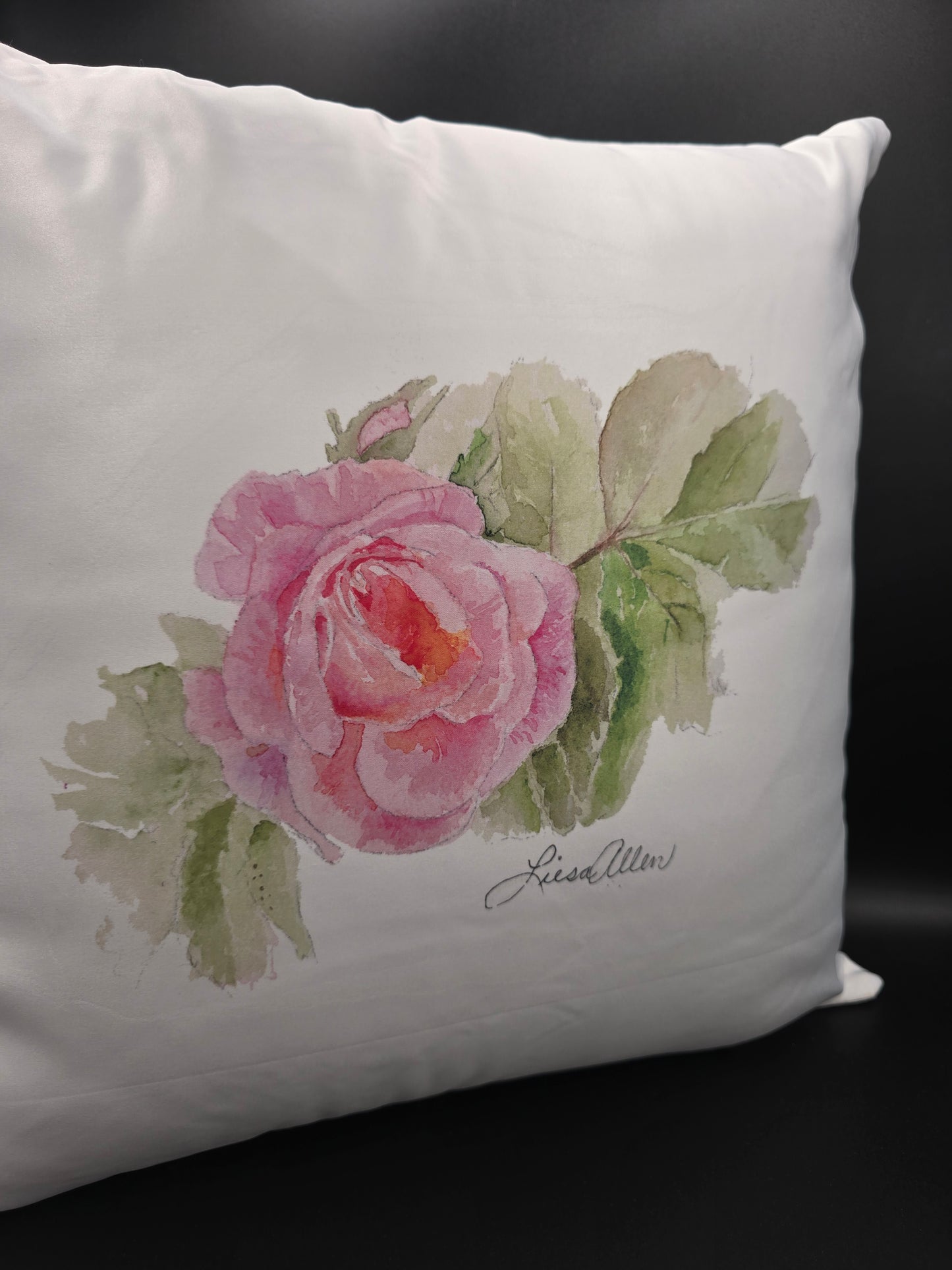 Camellia Accent Pillow