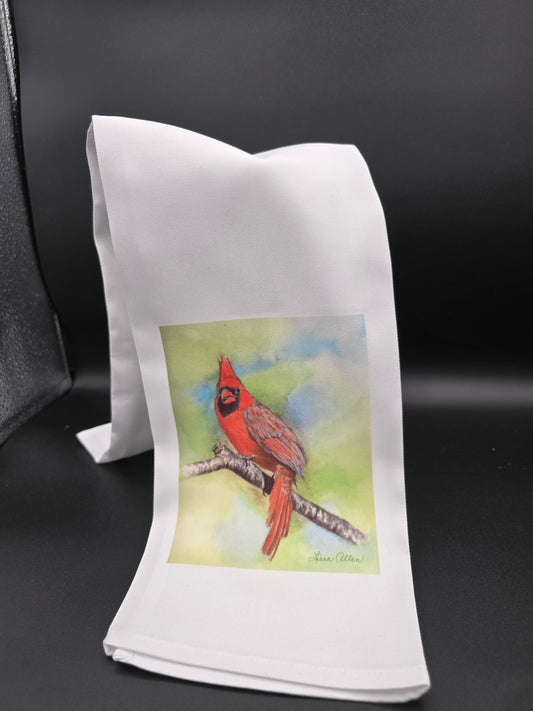 Cardinal Tea Towel