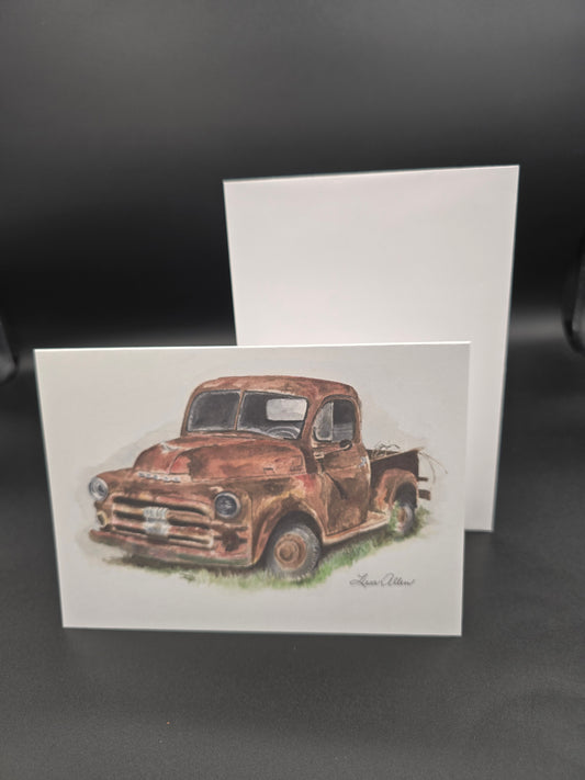Old Truck Greeting Card