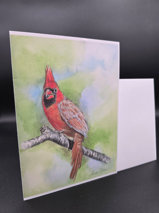 Cardinal Greeting Card